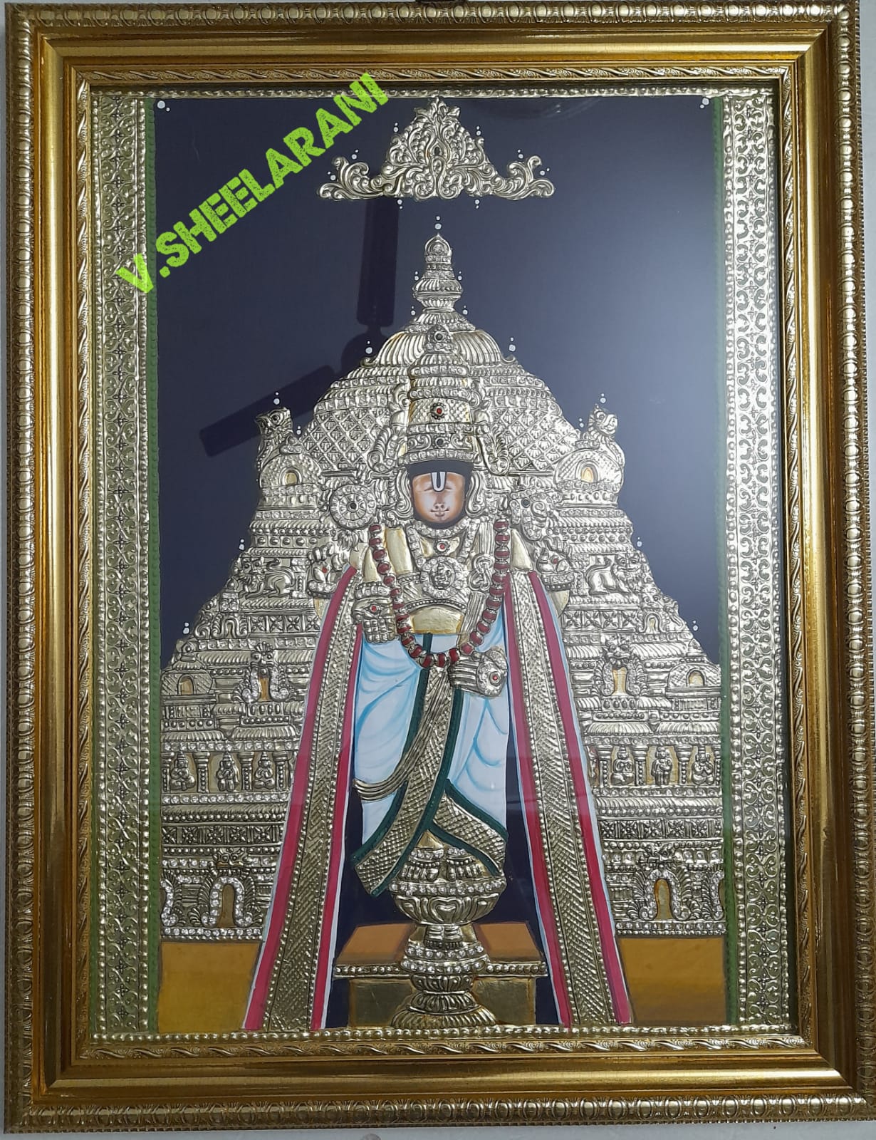 Lord Balaji in the form of Vigraham